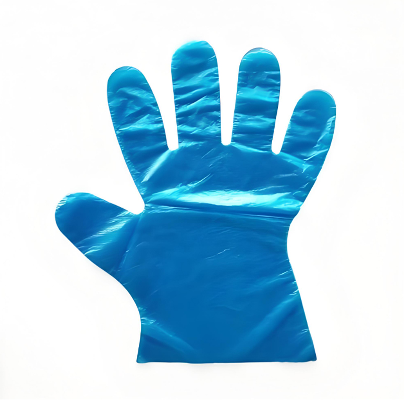 Lámhainní gorm LDPE resistant frith-baictéar, aigéad agus alcaile